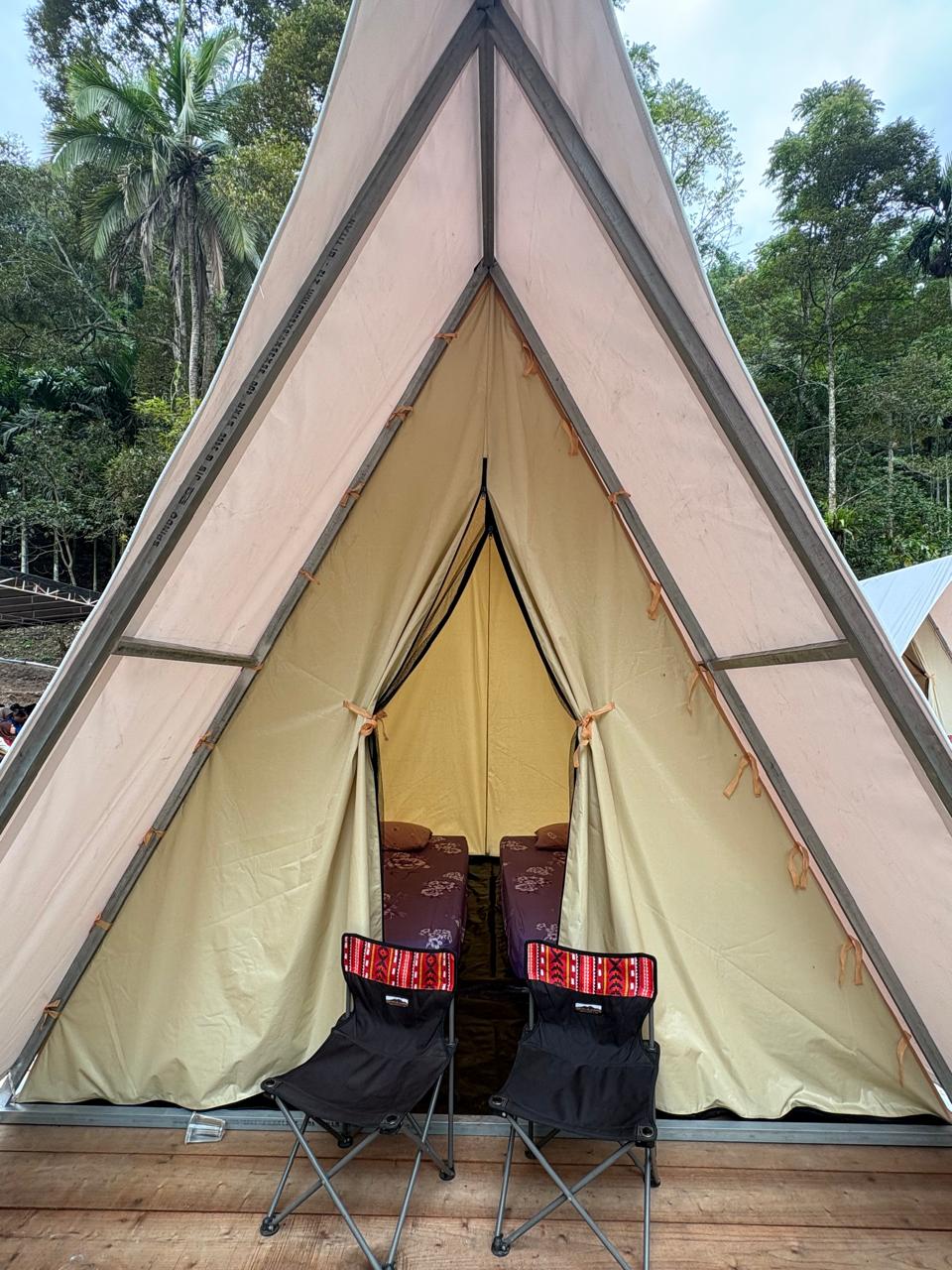 Launching Wisata Alam Pinsi Glamour Camping (Glamping) di Jorong Koto Tuo, Nagari Simarasok